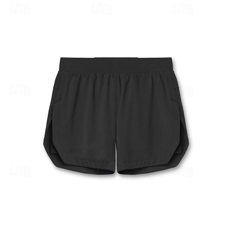 Bărbați Σορτς για τρέξιμο Pantaloni Sport de Sală Pantaloni scurți Buzunar Curea elastică Pantaloni scurți În aer liber Sporturi & Exterior De Atletism Uscare rapidă Ușor Απαλό Maraton Alergat A face 2025 - $18.99 –P18