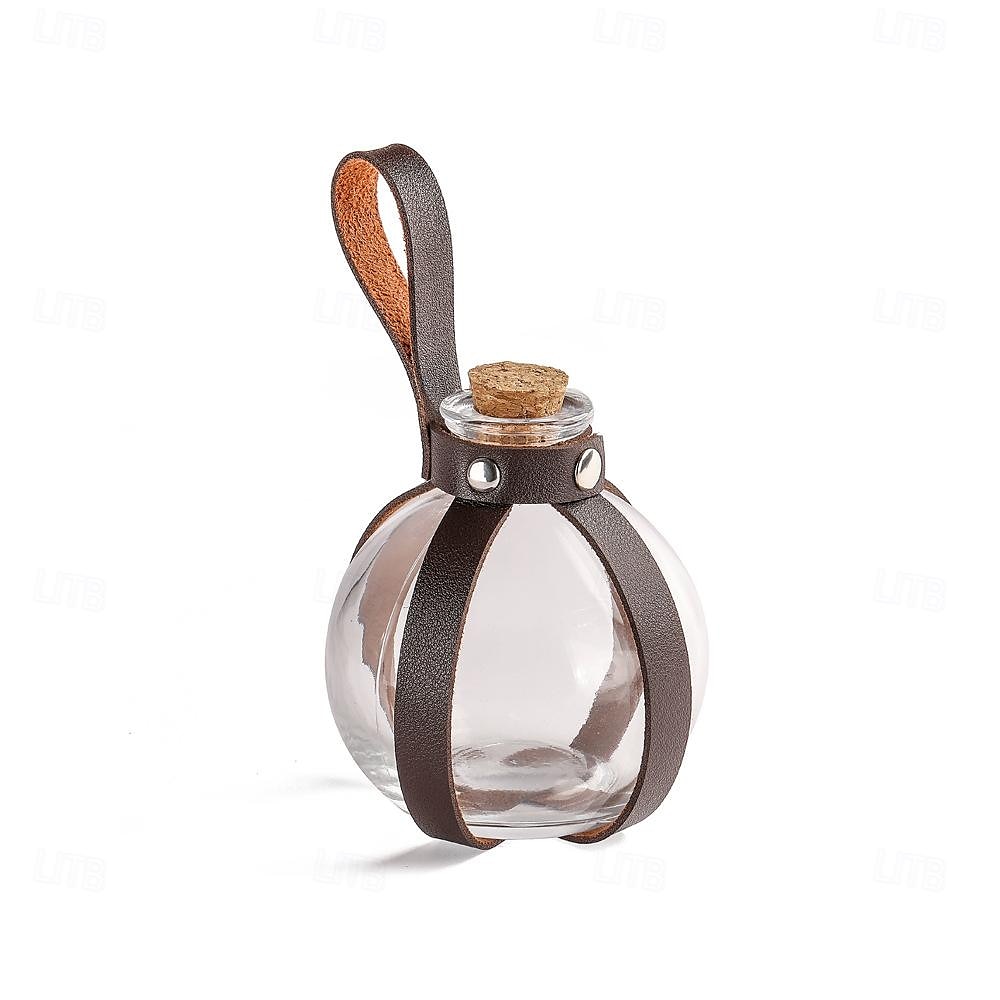 Dark Magic Potion Bottle - Wizard Potions Glass Holder with Cork Stopper and Faux Leather Harness with Holster Loop 2025 - $11.99 –P9