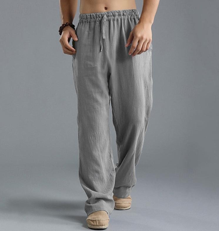 Medieval Renacimiento pantalones piratas Pirata Vikingo Color sólido Hombre Vikingo Pirata Víspera de Todos los Santos Carnaval Vacaciones Fiesta / Noche LARP Adulto Pantalones Primavera verano 2025 - $24.99 –P10