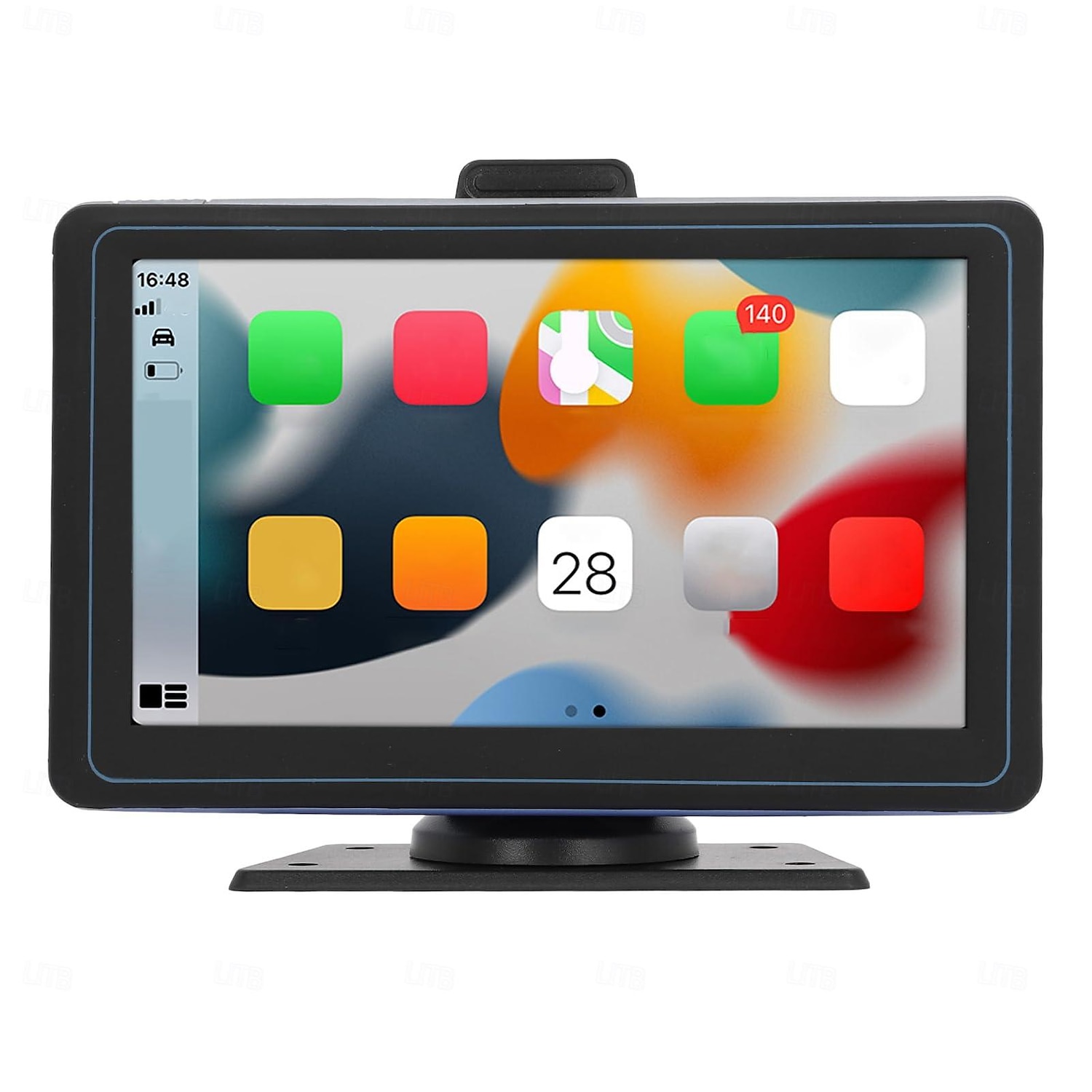 Lecteur de voiture écran 7 pouces sans fil autoradio miroir lien lecteur mp5 avec navigation gps carplay autosupport 12 led caméra de recul installation facile de 2025 ? $131.99 –P4