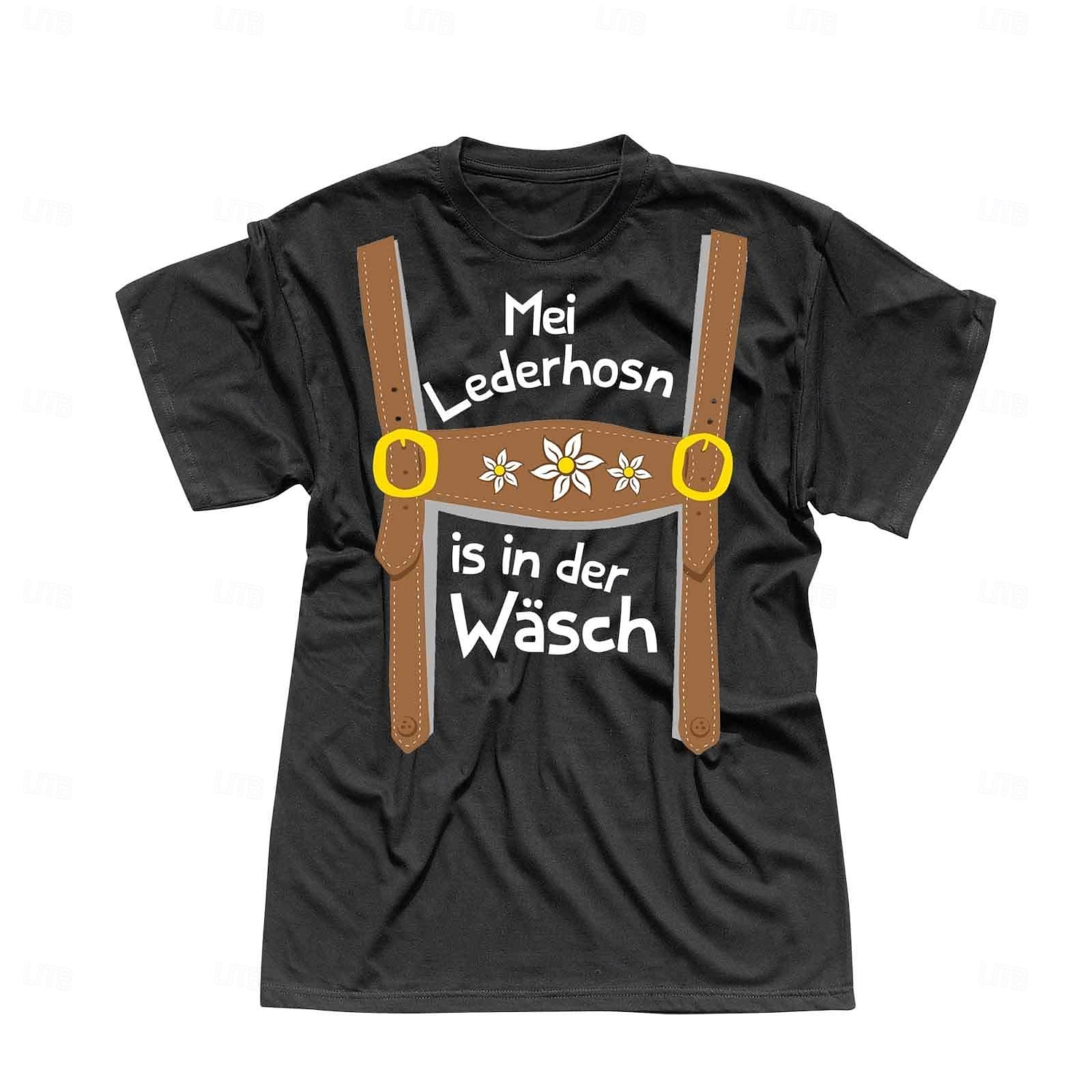 T-Shirt Lederhosen Estampado bávaro Alemán Camiseta Clásico Estilo callejero para Hombre Unisexo Adulto Estampado en caliente  para Carnaval Cerveza Oktoberfest Fiesta Casual Diario 2026 - $20.99 –P1