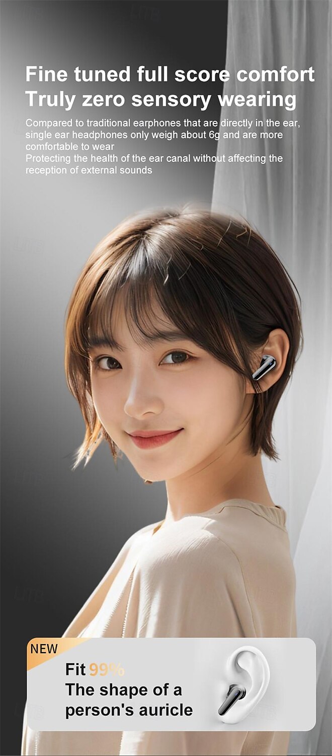 2025年 TWS ヘッドセット フルカラータッチスクリーン Bluetooth ヘッドセット ANC ノイズ減少 LCD スマートスクリーン ヘッドフォン スポーツヘッドセット  コレクション – $36.99 –P9