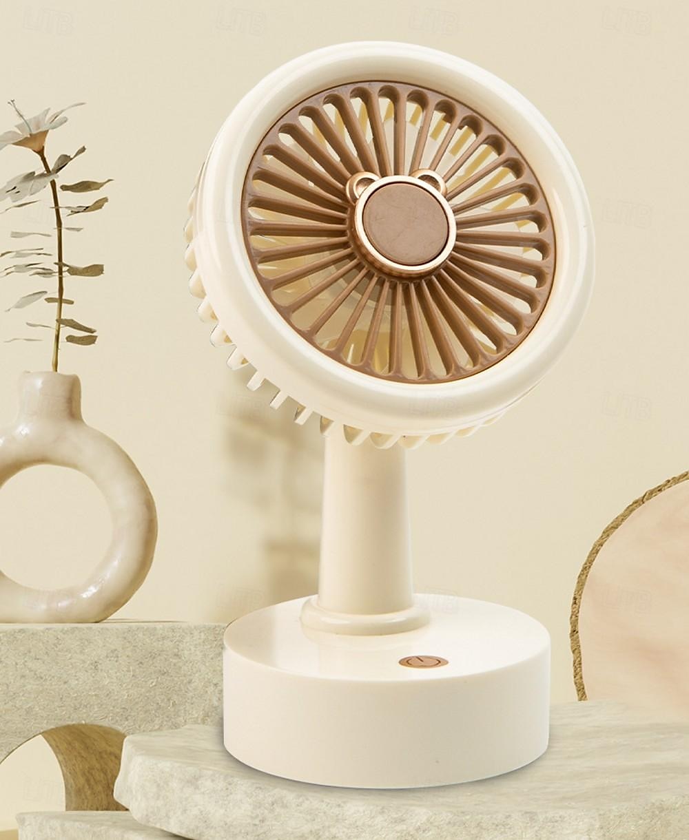 Mini Desktop Fan - Portable, Convenient Three-Speed Cooling Fan, Powerful Rechargeable Fan for Students, Home, Office, and Outdoor Use 2025 - $12.49 –P2