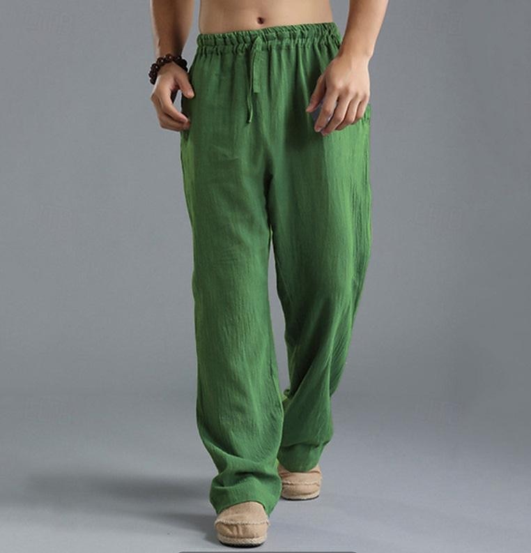 Medieval Renacimiento pantalones piratas Pirata Vikingo Color sólido Hombre Vikingo Pirata Víspera de Todos los Santos Carnaval Vacaciones Fiesta / Noche LARP Adulto Pantalones Primavera verano 2025 - $24.99 –P11