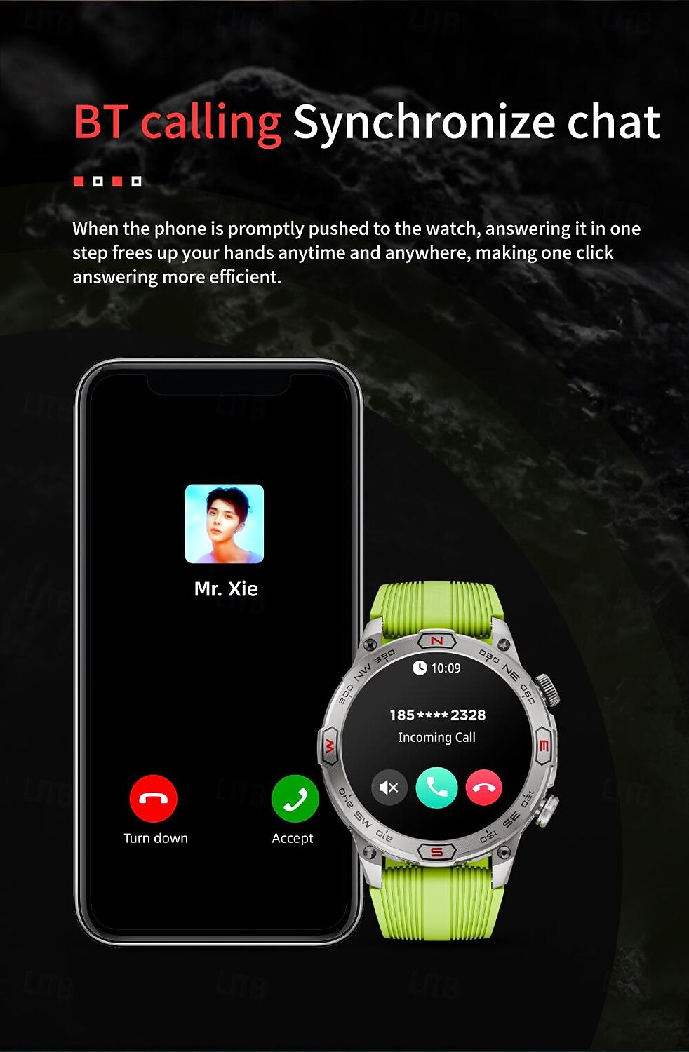 LOKMAT ZEUS 7 PRO Smart Watch 1.43 inch Smartwatch Fitness Running Watch Bluetooth Pedometer Call Reminder Activity Tracker Compatible with Android iOS Women Men Long Standby Hands-Free Calls 2025 - $57.99 –P4