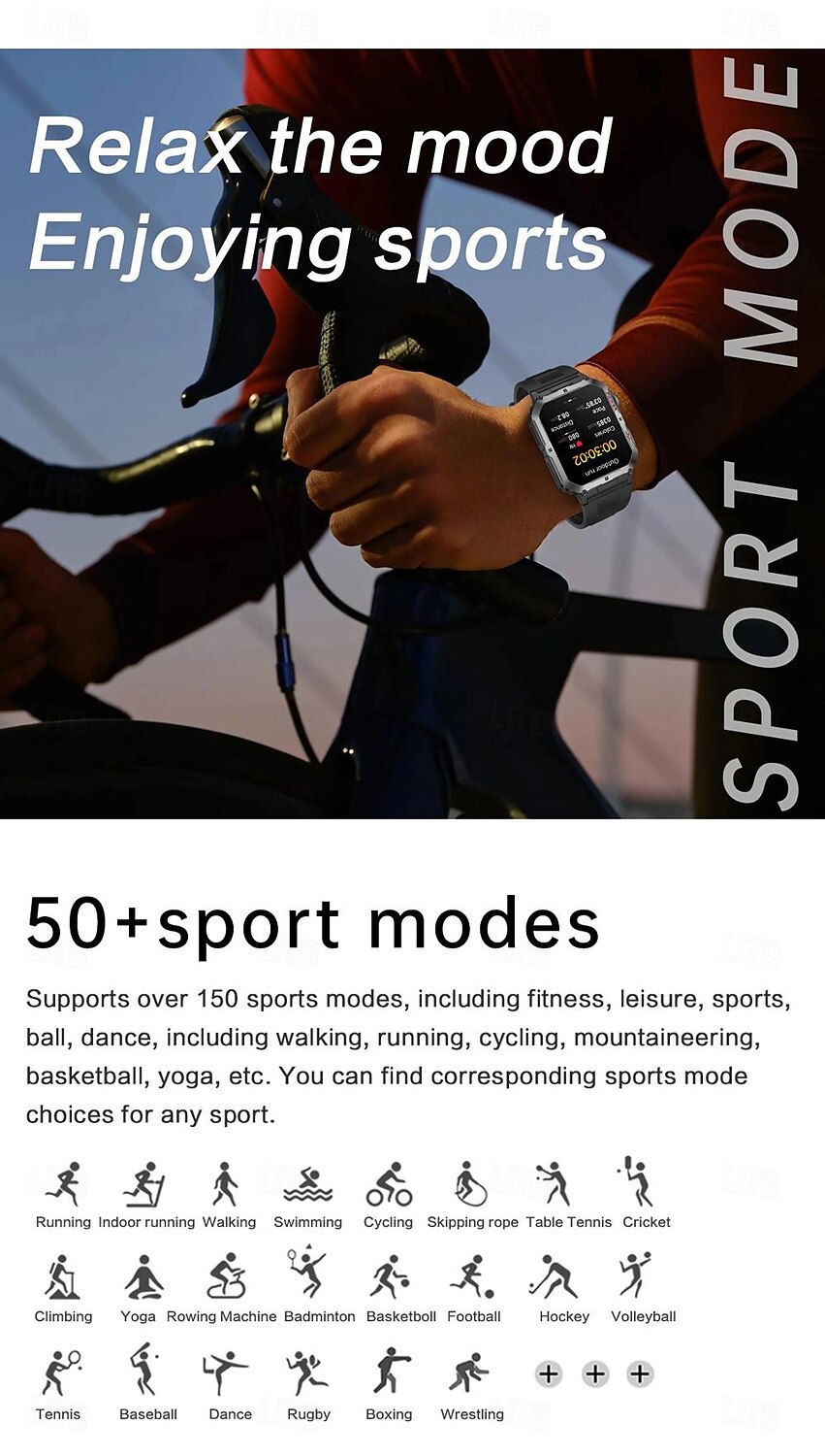 696 LW10 Smart Watch 2.6 inch Smart Band Fitness Bracelet Bluetooth ECG+PPG Pedometer Call Reminder Compatible with Android iOS Men Hands-Free Calls Message Reminder IP 67 42mm Watch Case 2025 - $71.99 –P10