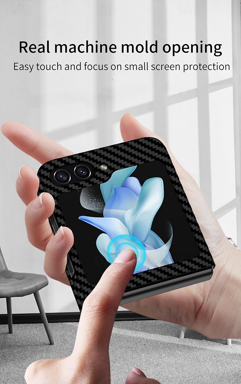 Phone Case For Samsung Galaxy Z Flip 7 Z Flip 6 Z Flip 5 Z Flip 4 Z Flip 3 Back Cover with Stand Holder Support Wireless Charging Shockproof PC Metal 2025 - $22.99 –P4