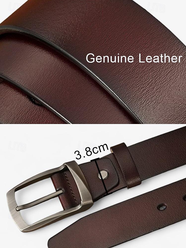 Voor heren Zwart Bruin aitoa nahkaa Modieus Dagelijks Zakelijk informeel 2026 - $18.99 –P4