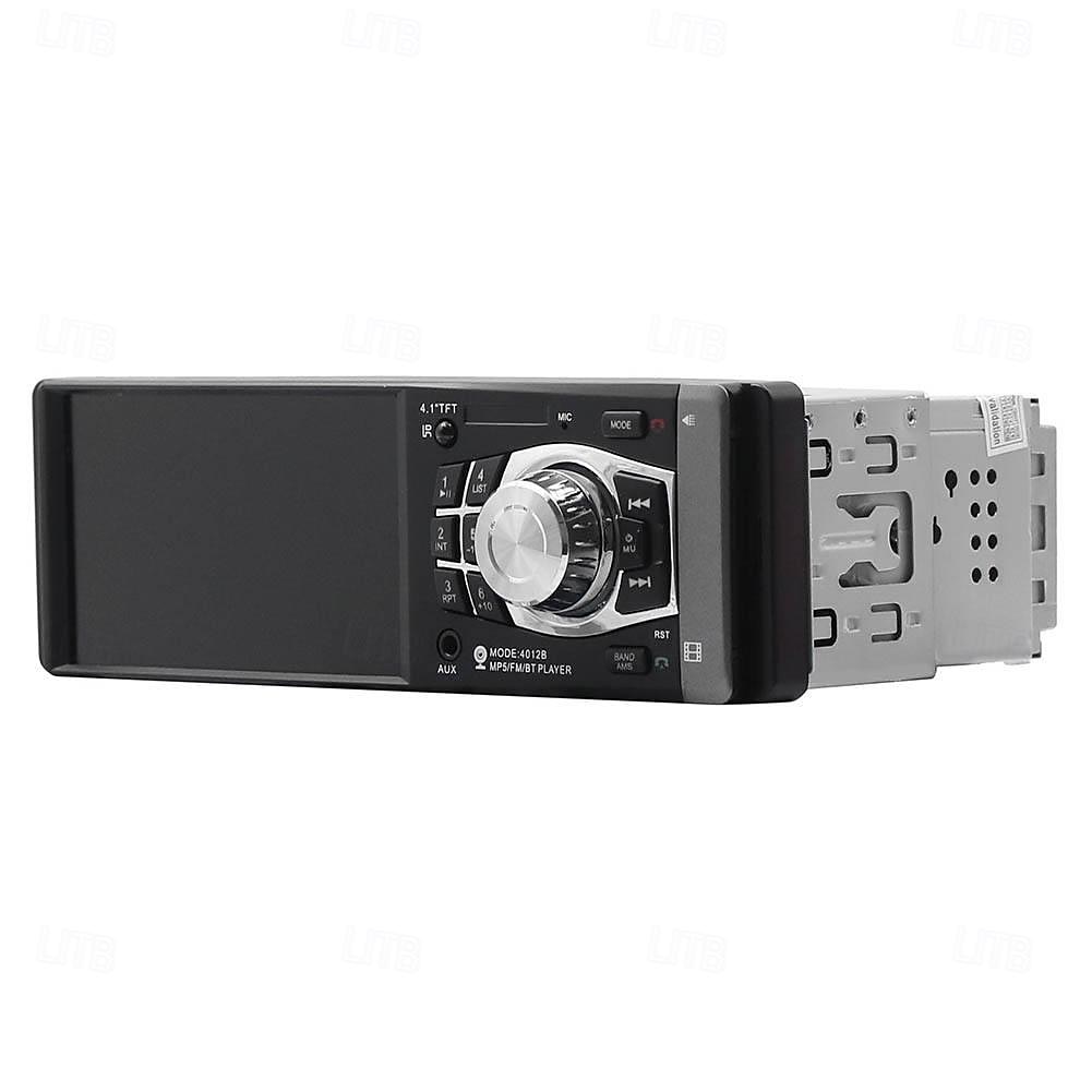 4012B single one din 4 inch car radio mp5 player with FM/SD /USB/ AUX/BT car stereo video 2025 - $96.99 –P8