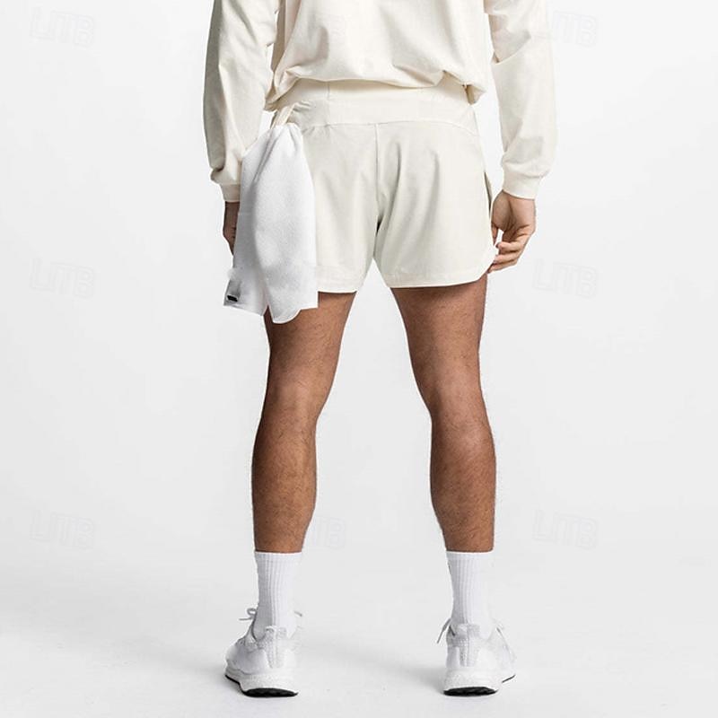 Bărbați Σορτς για τρέξιμο Pantaloni Sport de Sală Pantaloni scurți Buzunar Curea elastică Pantaloni scurți În aer liber Sporturi & Exterior De Atletism Uscare rapidă Ușor Απαλό Maraton Alergat A face 2025 - $18.99 –P11