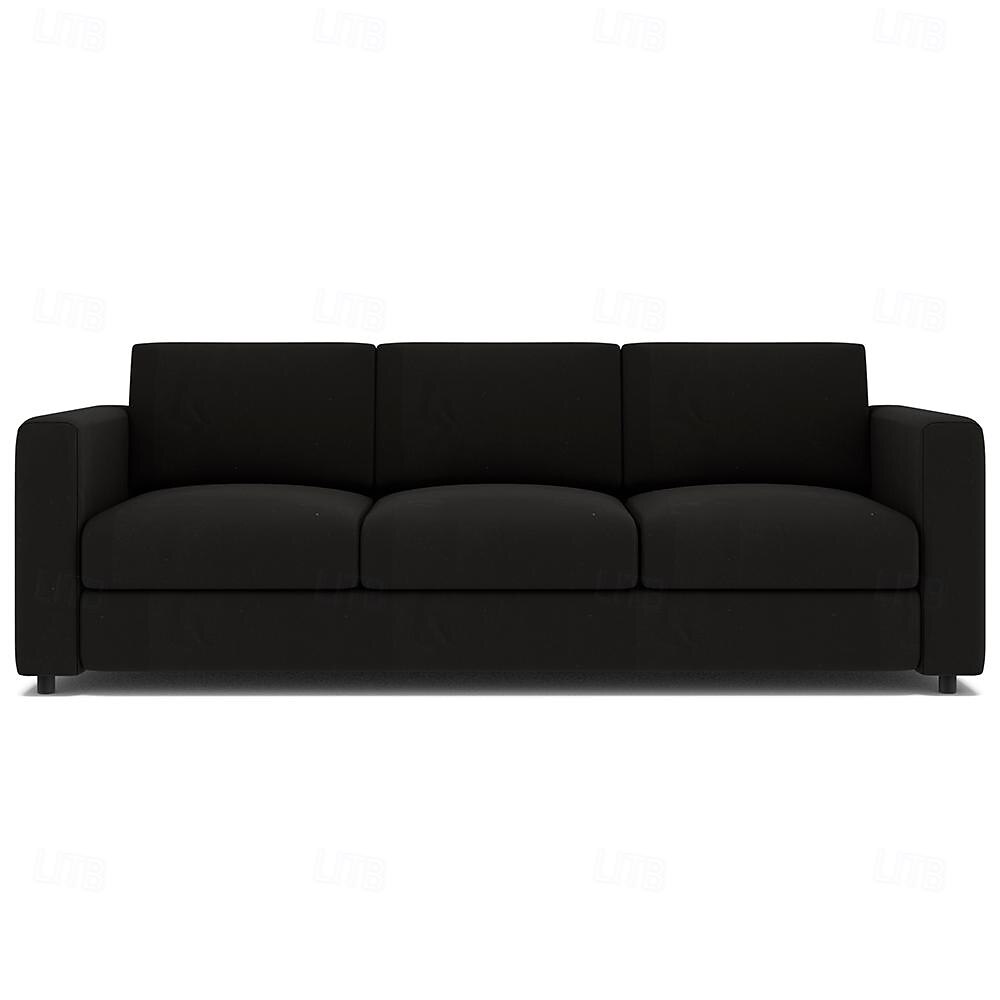 3-Seat Sofa Cover 100% Cotton Solid Color Quilted Slipcovers VIMcover LITB PRIME cover 2025 - $397.29 –P4