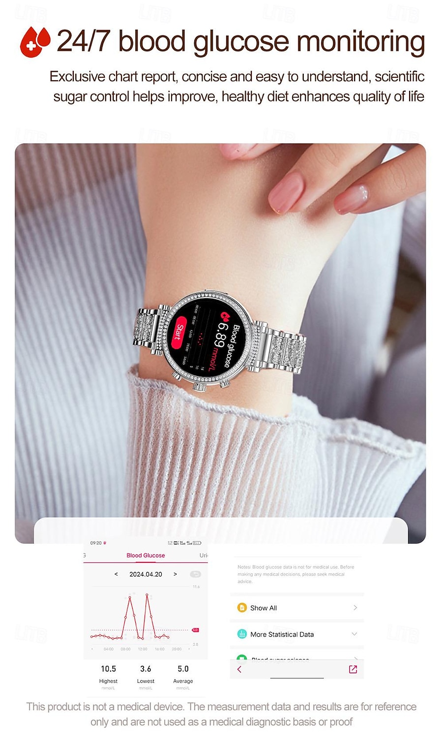 2025年 696 TK28 スマートウォッチ 1.27 インチ スマートブレスレット ブルートゥース ECG + PPG 歩数計 着信通知 と互換性があります Android iOS 女性 ハンドフリーコール メッセージ受信通知 IP 67 41mmの時計ケース コレクション – $75.99 –P12