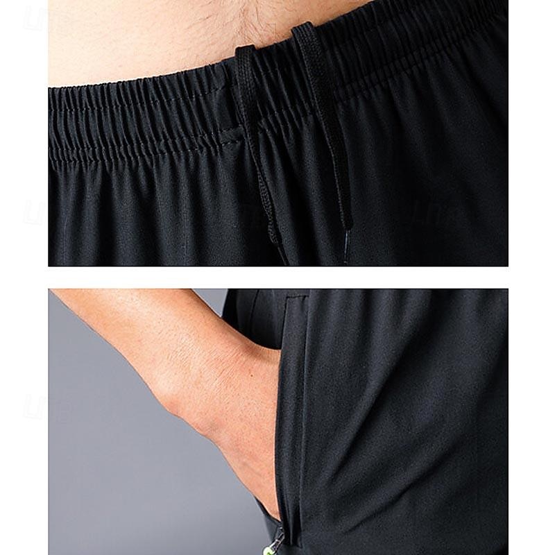 Men's Athletic Shorts Active Shorts Shorts Running Shorts Casual Shorts Pocket Drawstring Elastic Waist Plain Comfort Short Sports Outdoor Daily Going out Fashion Casual Black Blue Micro-elastic 2026 - $10.99 –P9