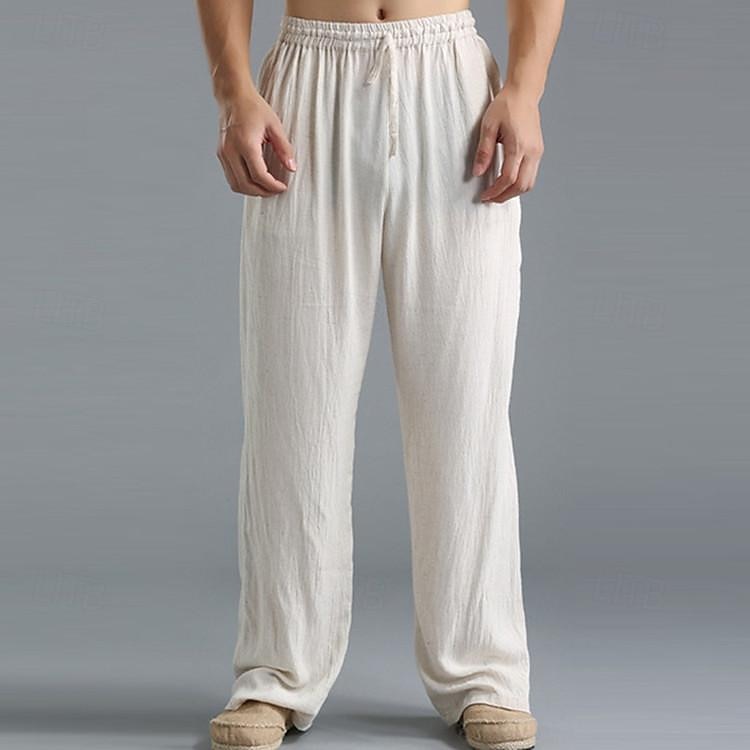 Medieval Renacimiento pantalones piratas Pirata Vikingo Color sólido Hombre Vikingo Pirata Víspera de Todos los Santos Carnaval Vacaciones Fiesta / Noche LARP Adulto Pantalones Primavera verano 2025 - $24.99 –P9