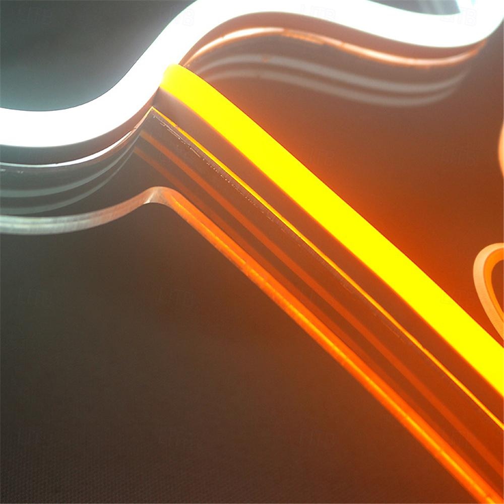 oktoberfest øl usb led neonlys, led ølskilt barklubb akryl neonlys hotellbar kafé bursdagsfest ungdomsrom veggdekorasjonslys logo 1stk 2025 - $89.99 –P12