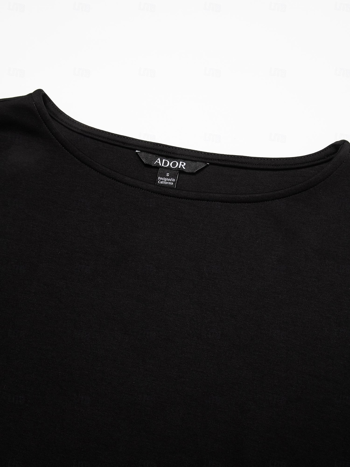 Dam Vardaglig stil Chiffong Huvudstad Enfärgad / vanlig färg Dagliga kläder Datum Utekväll Illusion ärm Svart Vit Marinblå Crewneck Ren färg Ledig Långärmad Elegant Ledigt vardag Rund hals Vår 2025 - $114.99 –P3