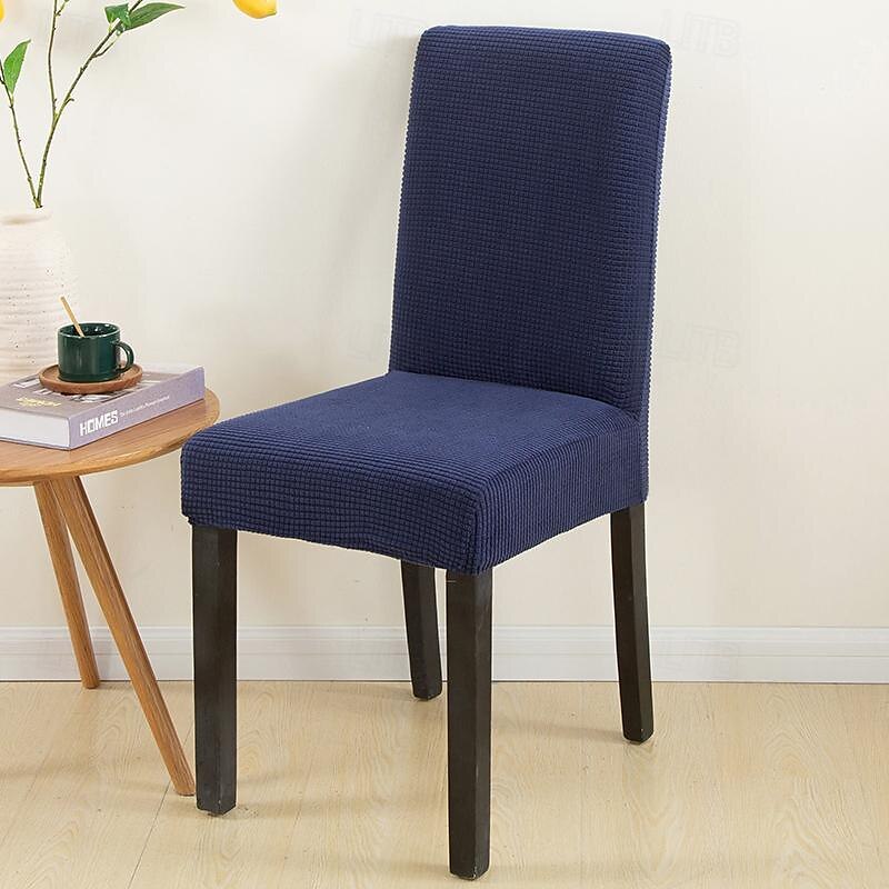 capa de cadeira de jantar resistente à água tecido de lã polar para capa de cadeira de sala de jantar capas elásticas capas de assento de cadeira de 2025 por $20.99 –P9