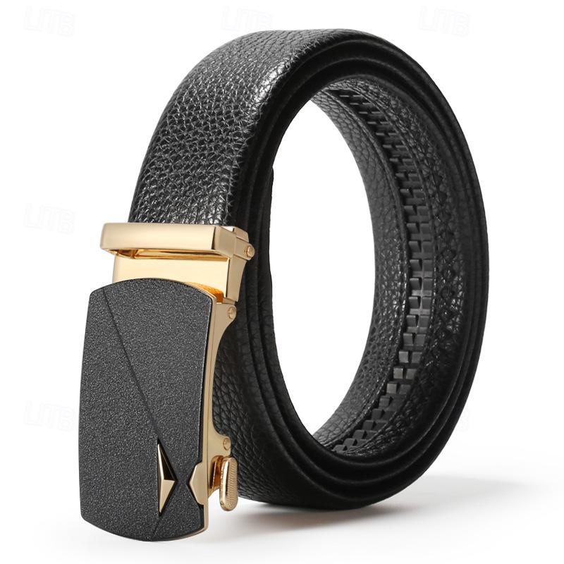 Per uomo Cintura Per il girovita Argento Nero Lega Duraturo Regolabile Liscio Esterno Giornaliero del 2025 a $9.99 -P3