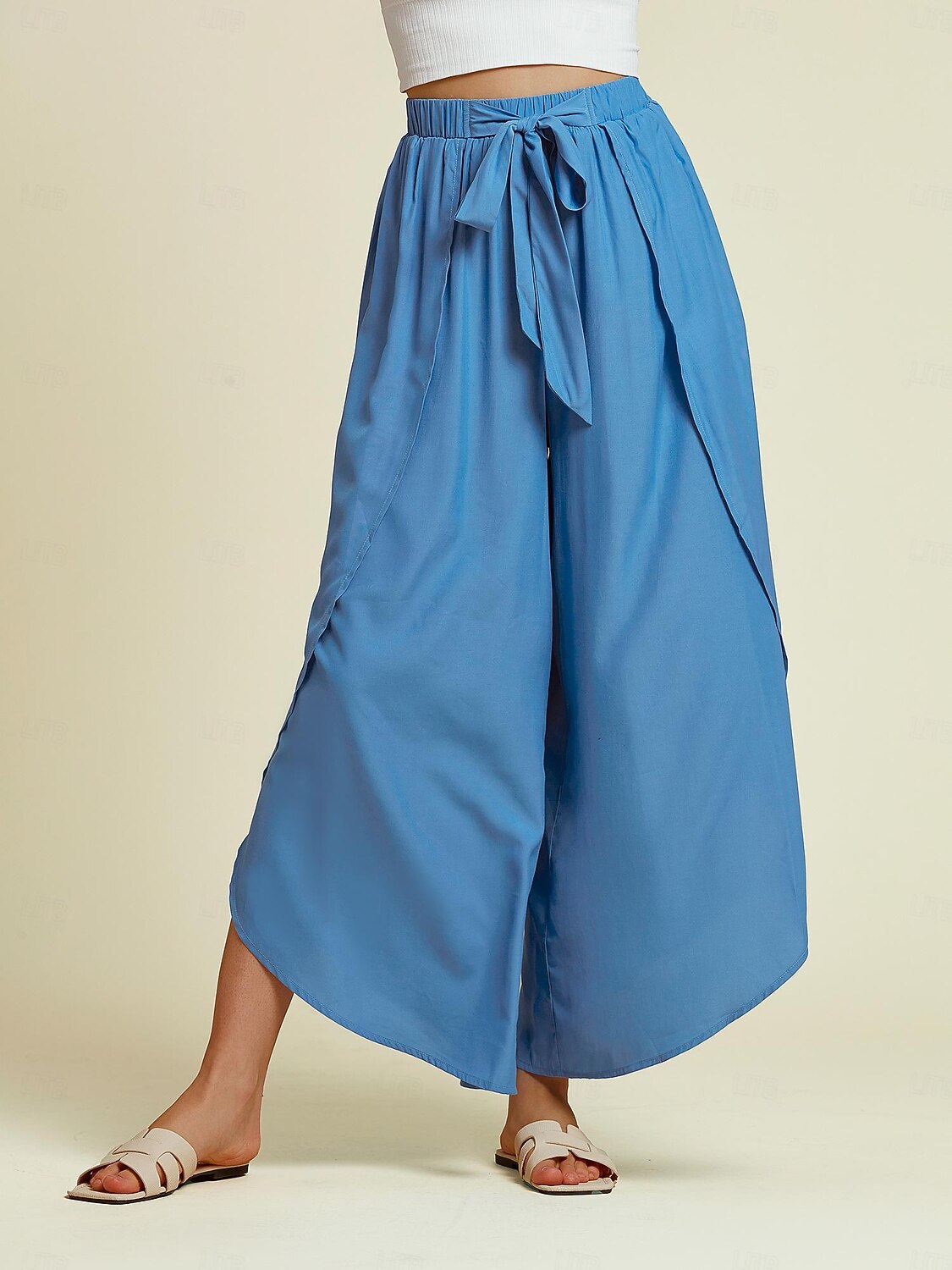 rayon swing himmelblå langbukser 2025 - $61.99 –P6