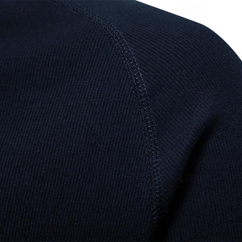 Pánské Tričko s knoflíkem Tričko Tričko Henley Trička Krátký rukáv Henley Jaro léto Bez vzoru Pit Strip Módní Designové Základní Dovolená ulice Jdeme ven Černá Bílá Námořnická modř Top tričko pro muže 2025 - $20.99 –P20