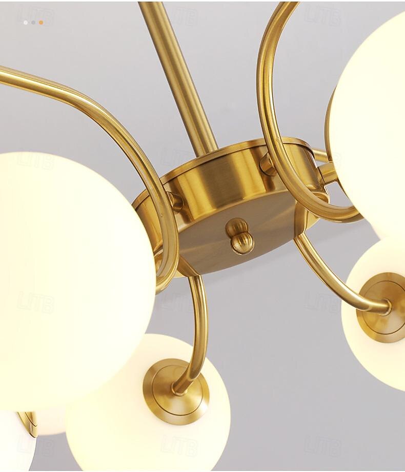 lampada a sospensione a led 90/115 cm 12/16 luci e27 nordico moderno sputnik illuminazione a sospensione della metà del secolo lampada da soffitto in metallo per cucina sala da pranzo soggiorno del 2025 a $499.99 –P6