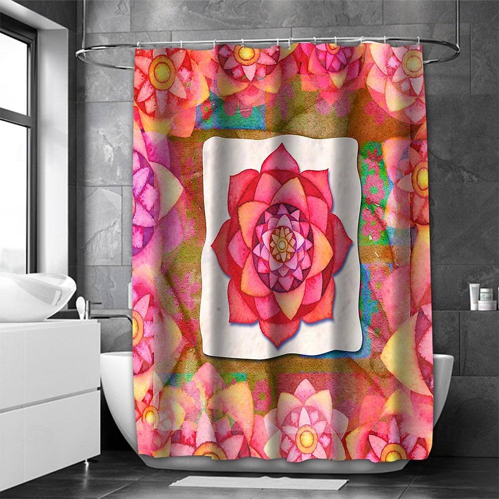 Plant Series Waterproof Shower Curtain 180cm*180cm(70"*70") Botanical Bathroom Decor Mildew Resistant Polyester Fabric for Bath Tub Shower 2025 - $23.99 –P17