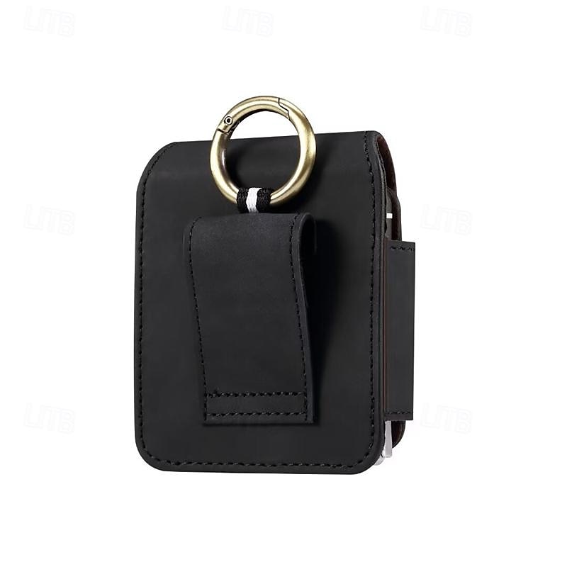 2025年 メンズ Samsung Z Flip 6/5/4/3/2/1 ユニバーサル フォンケース レザーケース ベルト ウエストバッグ プロップ PU レザーバッグ フォンウォレット ヴィンテージベルト フォン保護ケース  コレクション – $16.99 –P2