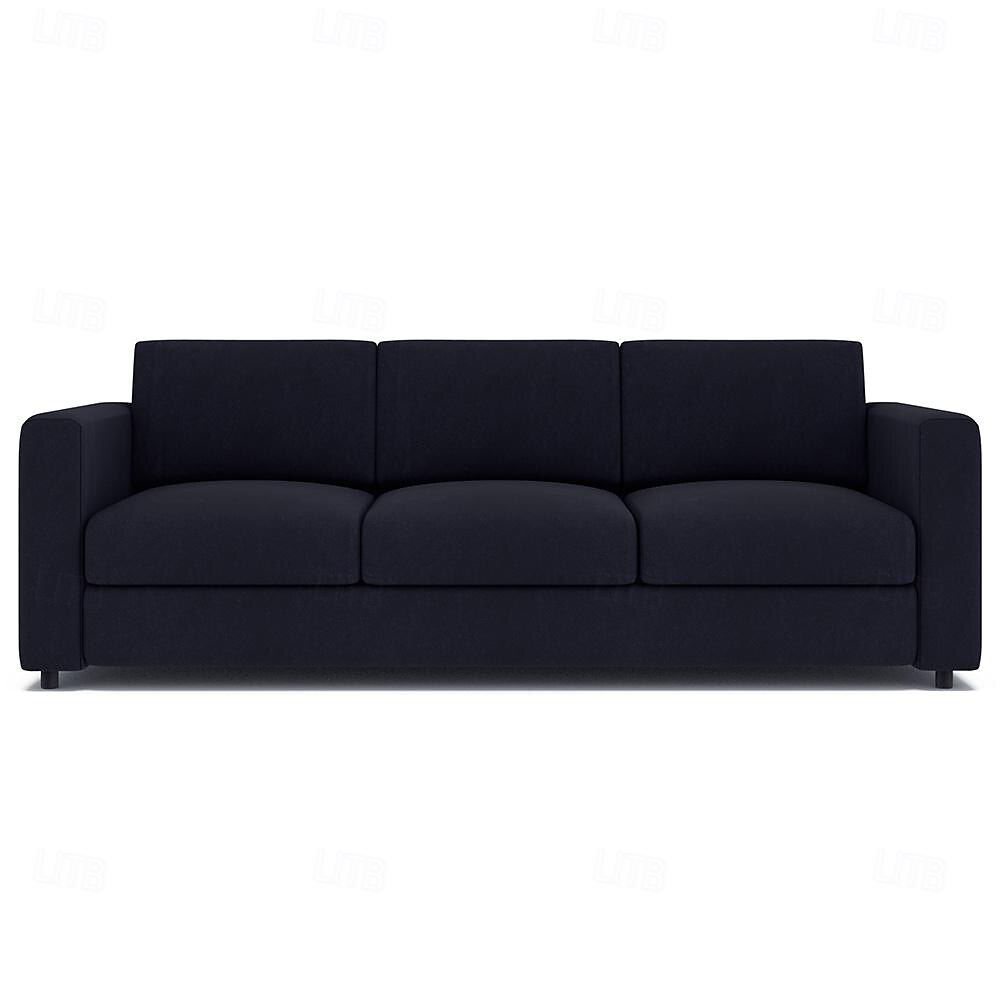3-Seat Sofa Cover 100% Cotton Solid Color Quilted Slipcovers VIMcover LITB PRIME cover 2025 - $397.29 –P16