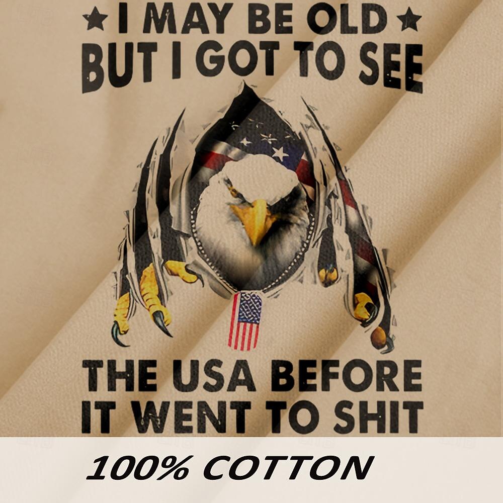 Homme Drapeau Drapeau Américain Imprimé Lettre Chemise de travail Chemise Western Chemise Cargo Manche Courte Style Western Tactique Mode Décontractée Sortir Été Col Rabattu Boutons Imprimé Noir Vert de 2025 ? $25.99 –P9