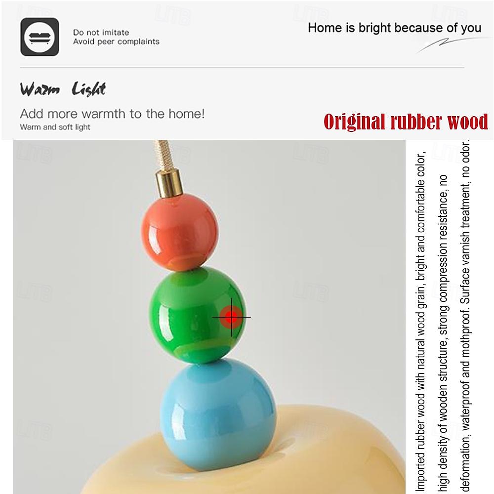 LED Pendant Light 3-Color Light 19.5cm 1-Light Creative Hat-Shaped Glass Hanging Lamp Lampshade Flush Mount Ceiling Lighting Fixtures Nordic Minimalist Style Chandelier Bedside Study Children's Room 110-240V 2026 - $143.99 –P1