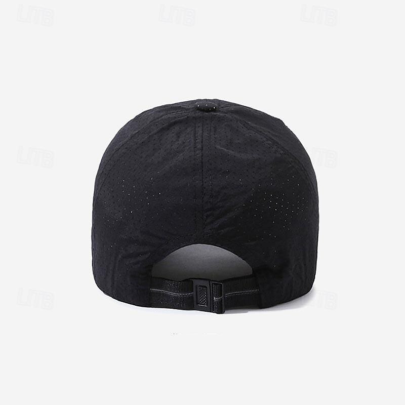 Herren Cap Basecap Sonnenhut Kappe Schwarz Weiß Polyester Modisch Brautkleider schlicht Strasse Täglich Buchstabe Einstellbar Sonnenschutz Atmungsaktiv 2025 - $5.49 –P7