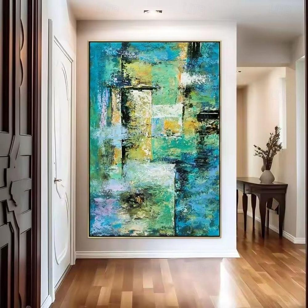 Pinturas a óleo artesanais em tela, arte de parede, decoração abstrata moderna para decoração de casa, pintura sem moldura enrolada de 2026 por $53.99 –P5