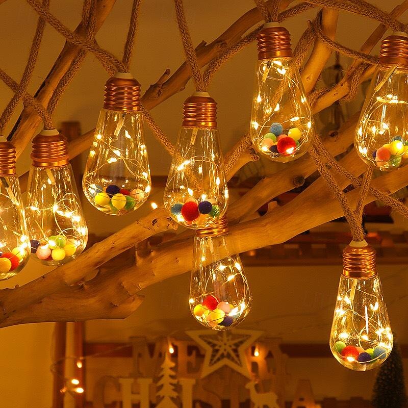 אור חבל שמש חיצוני קמפינג נורת מחרוזת אורות 16 led 8 מצבים תאורה ip65 אור עמיד למים לחג המולד מסיבת חתונה חיצונית קישוט מרפסת גן 2025 - $52.99 –P2