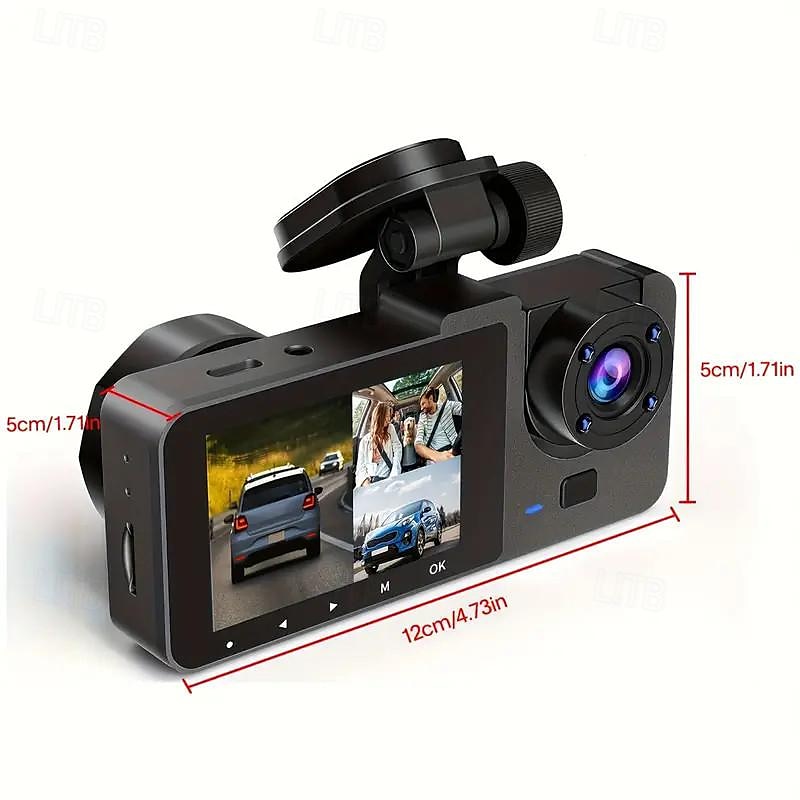 Car Car Recorder 4K Full UHD Car Camera Front and Rear Car Car Recorder with Night Vision 24 Hour Parking Mode WDR Motion Detection 2025 - $41.99 –P8