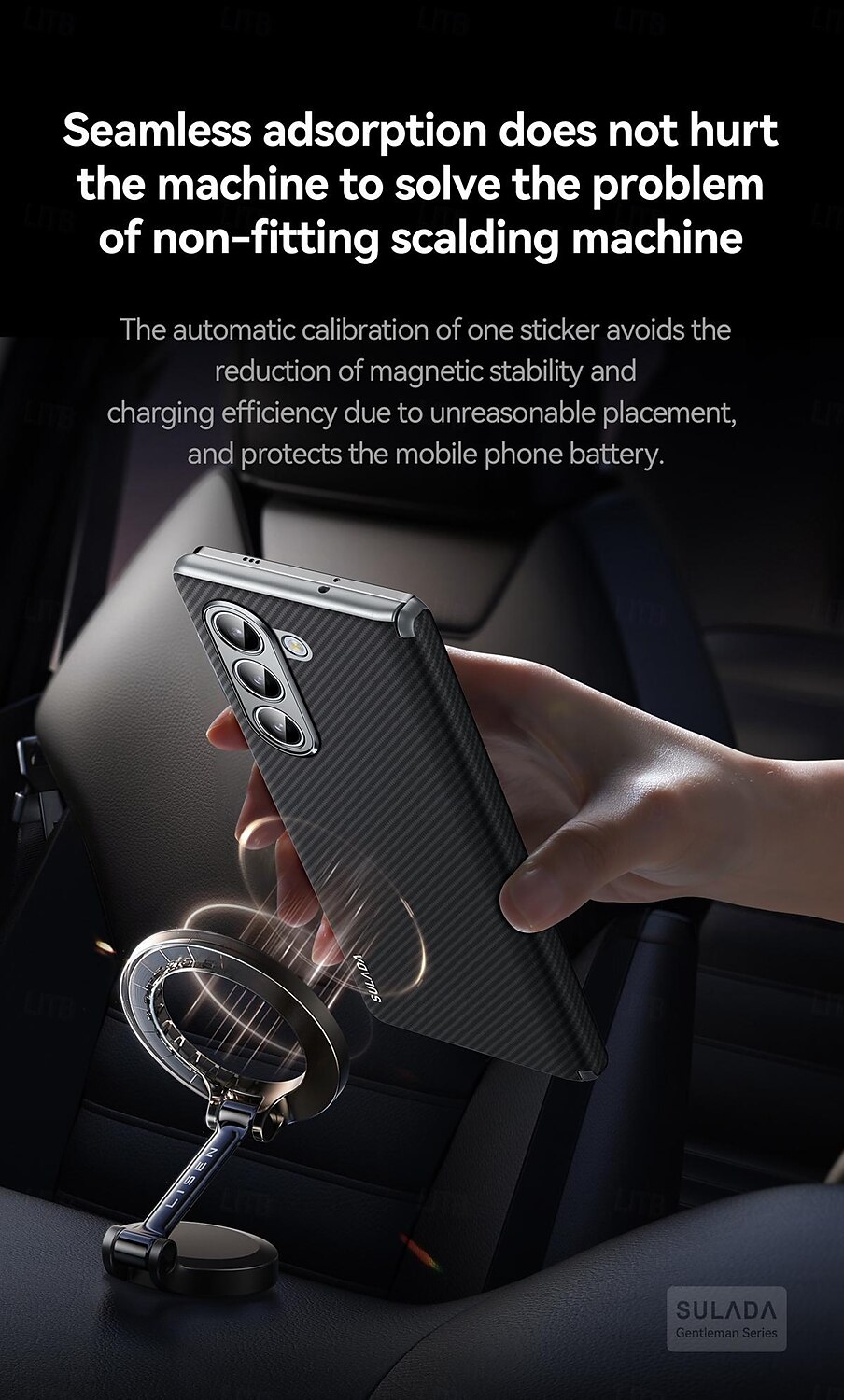Phone Case For Samsung Galaxy Z Fold 5 Z Fold 4 Back Cover Magnetic Adsorption Support Wireless Charging Shockproof Retro PC 2025 - $28.99 –P5
