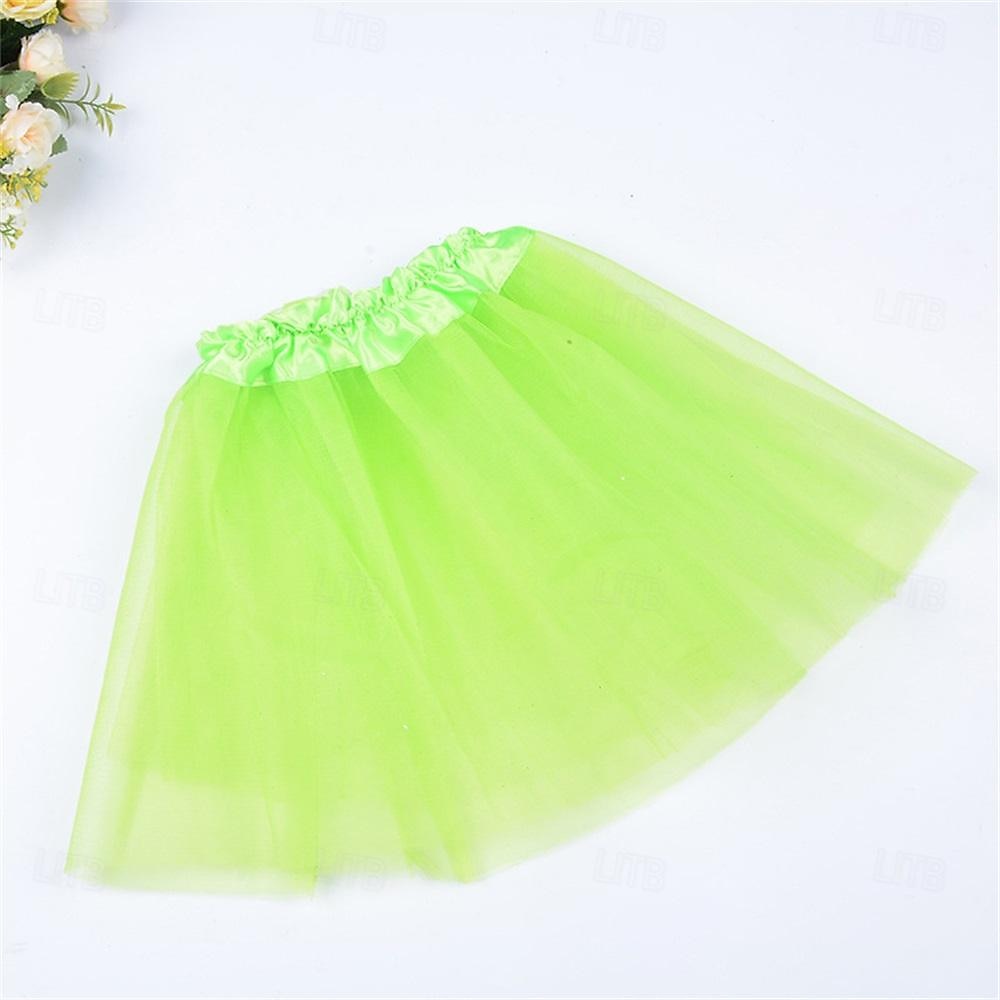 Chica 3D Color sólido Bermudas Verano Primavera Niños 3-12 años 2025 - $3.49 –P10
