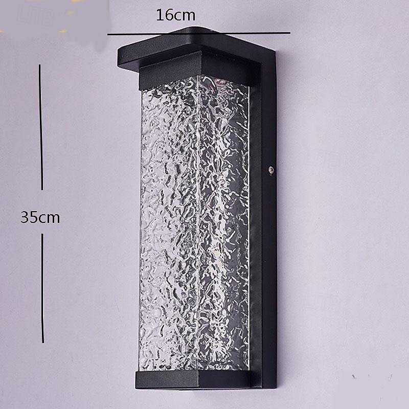 LED Outdoor Wall Lights Multi Color 16cm Single Head New Chinese Style Modern Waterproof Metal Acrylic 20W For Balcony Aisle Garden Villa 110-240V 2026 - $251.19 –P1