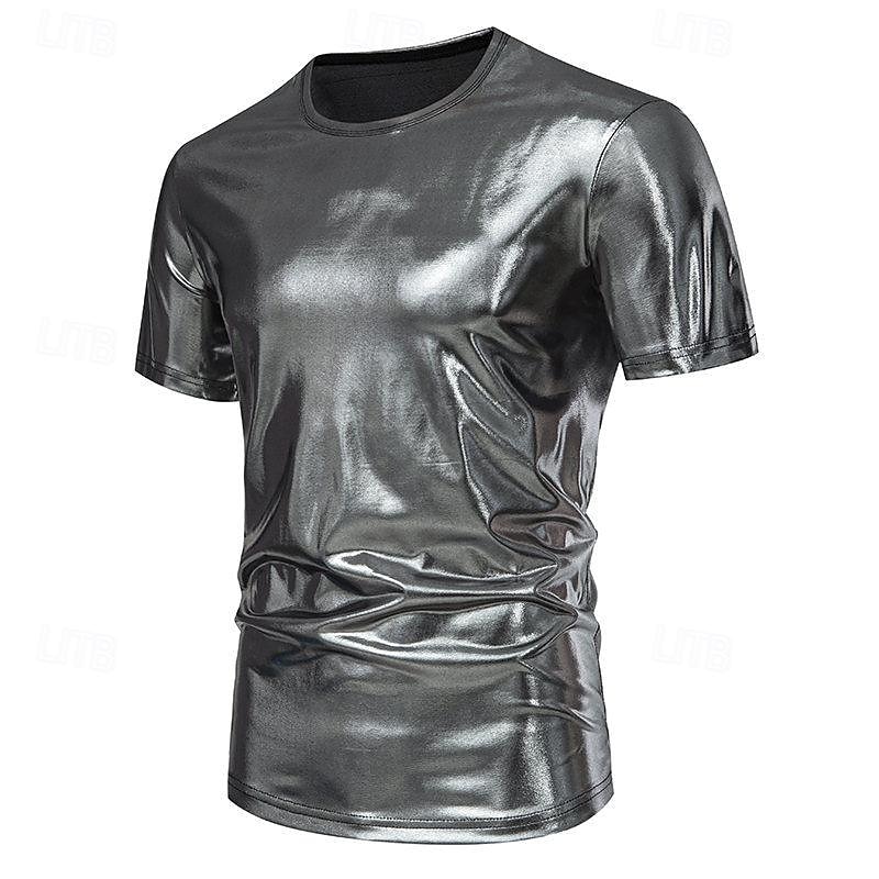 Retro Vintage 1970s Disco T-shirt Disco Round Neck Men's Halloween Carnival Masquerade Event / Party Bachelorette Party Pride Parade Adults' T-shirt 2025 - $22.99 –P3