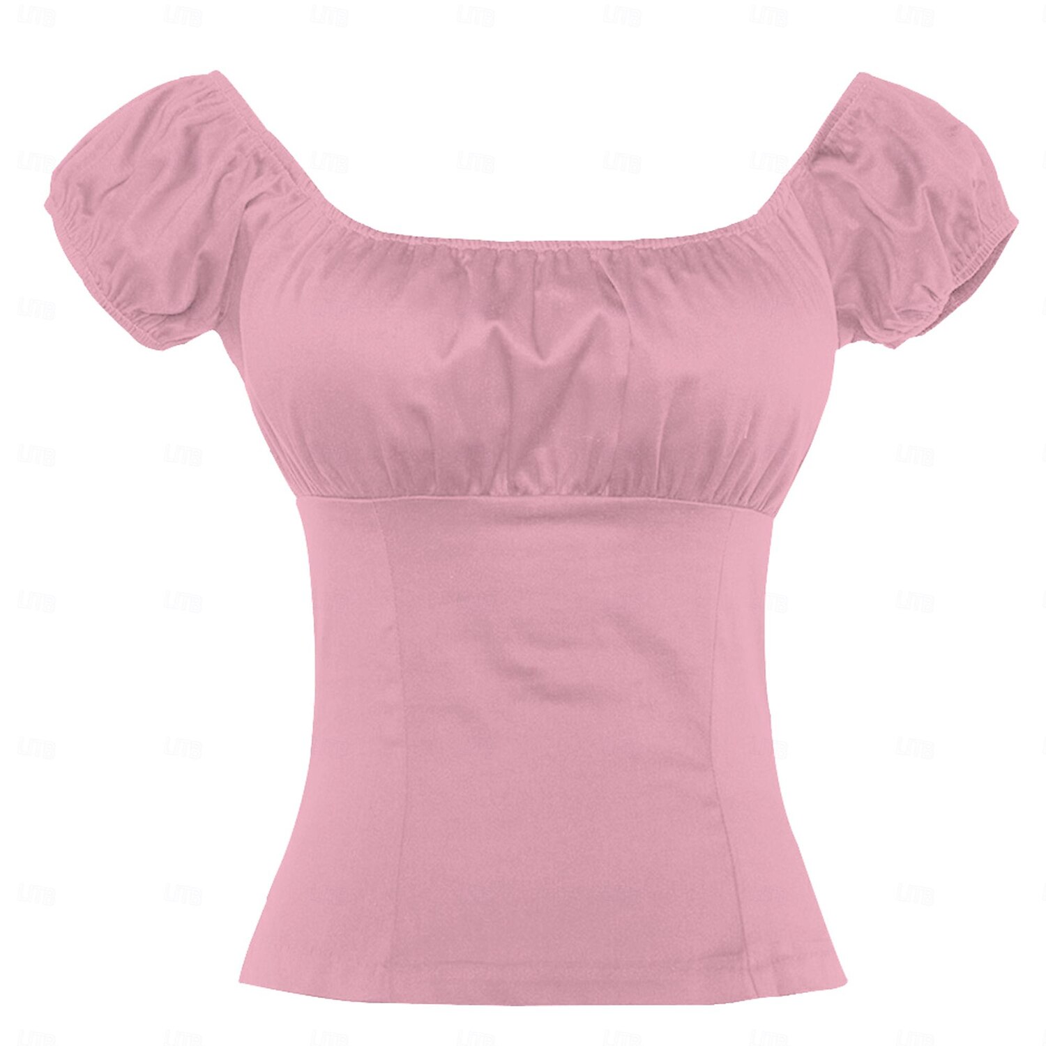 Retrò Vintage Anni 1950 Blusa / Camicia Senza spalline Fiore / Floreale Costume Per donna Mascherata Casual Quotidiano Addio al Nubilato Adulti Top del 2025 a $27.99 –P11