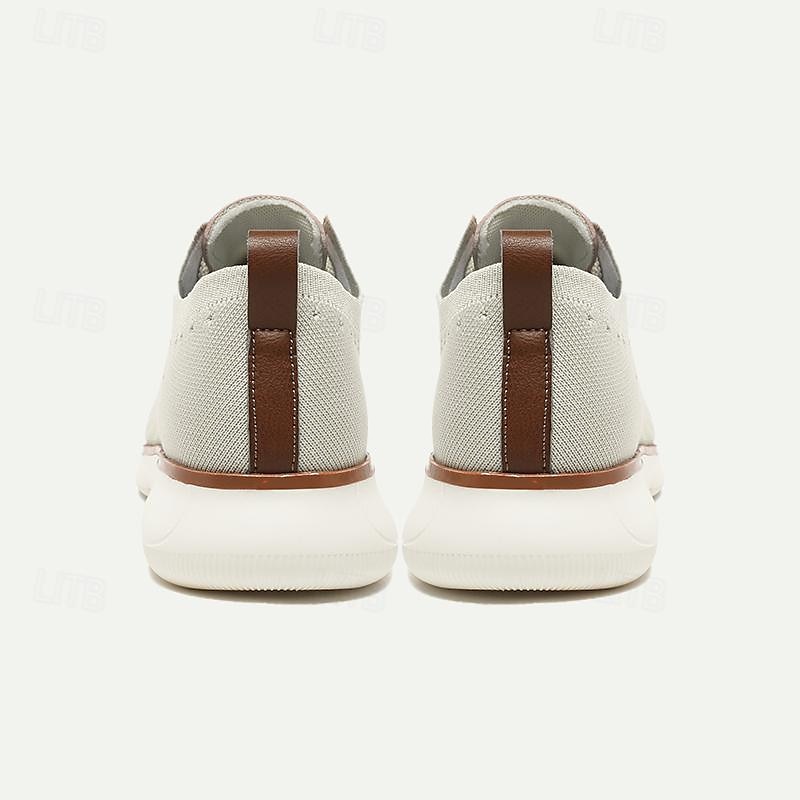 sneakers da uomo leggere e traspiranti in maglia: scarpe da passeggio comode e casual con supporto per l'arco plantare del 2025 a $34.99 –P4