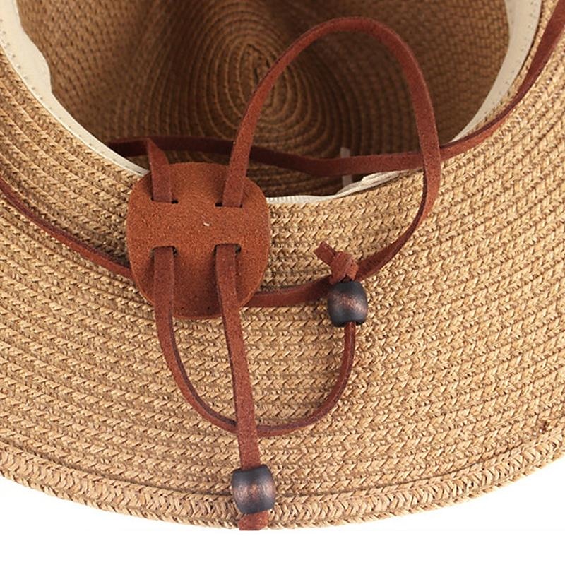 Damen Hut Strohhut Sonnenhut Tragbar Sonnenschutz Atmungsaktiv Strasse Täglich Wochenende Reine Farbe Einfarbig 2025 - $9.49 –P8