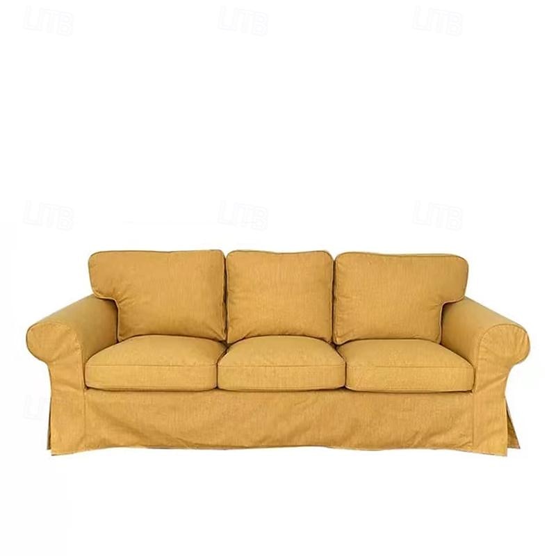 Capa de Sofá 3 Lugares Capa de Sofá Ektorp com 3 Capas de Almofadas e 3 Capas de Encosto Slipcover Washable Cor Bordô Ektorp Protetor de Móveis de 2025 por $170.99 –P3
