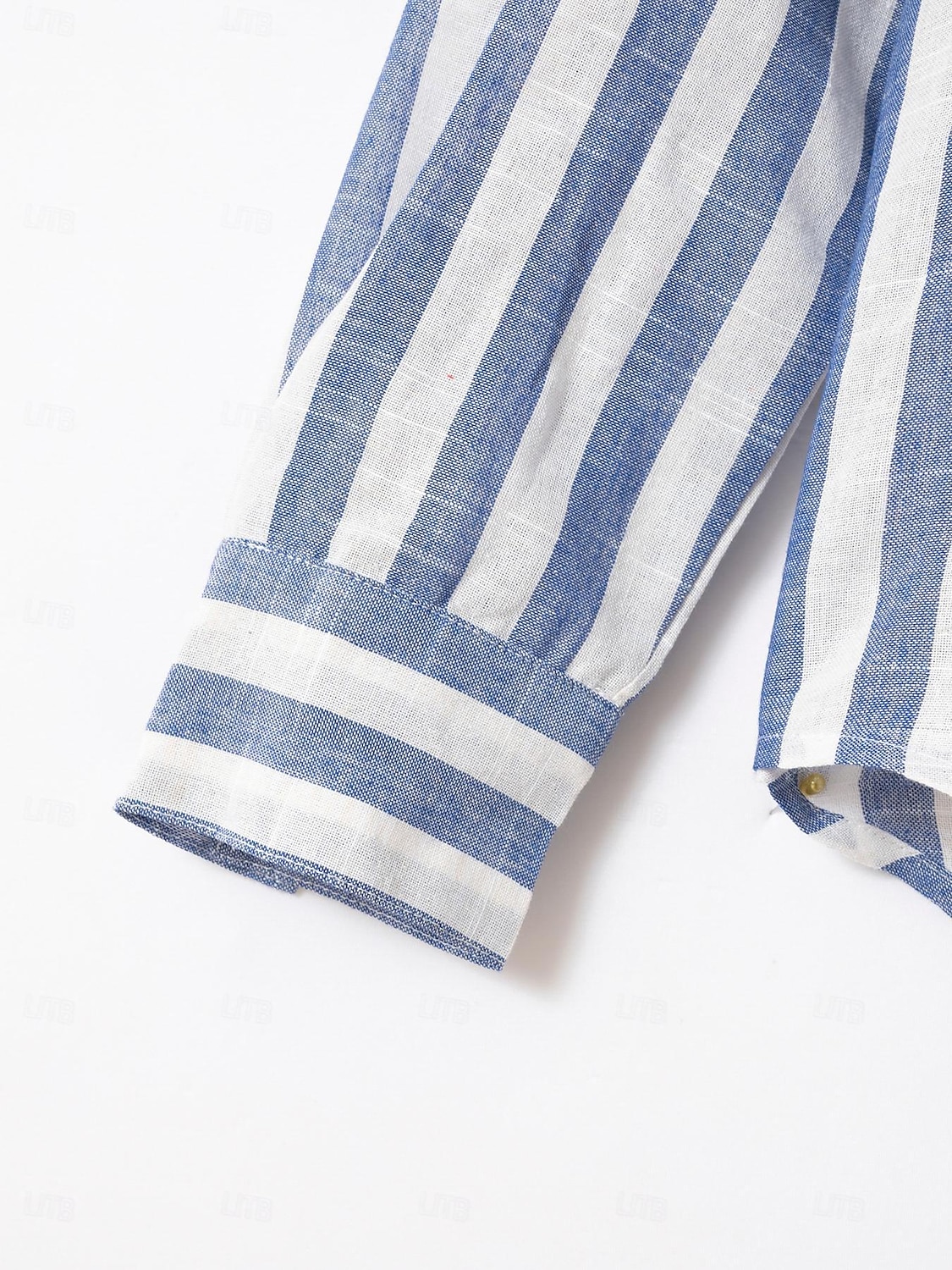 Per uomo Camicia Camicia di lino Camicia Estiva Camicia casual Camicia da Spiaggia Camicia di cotone A righe Vacanza Camicia hawaiana Nero Rosa Rosso Azzurro cielo Manica Lunga Collo ripiegato del 2025 a $28.99 –P3