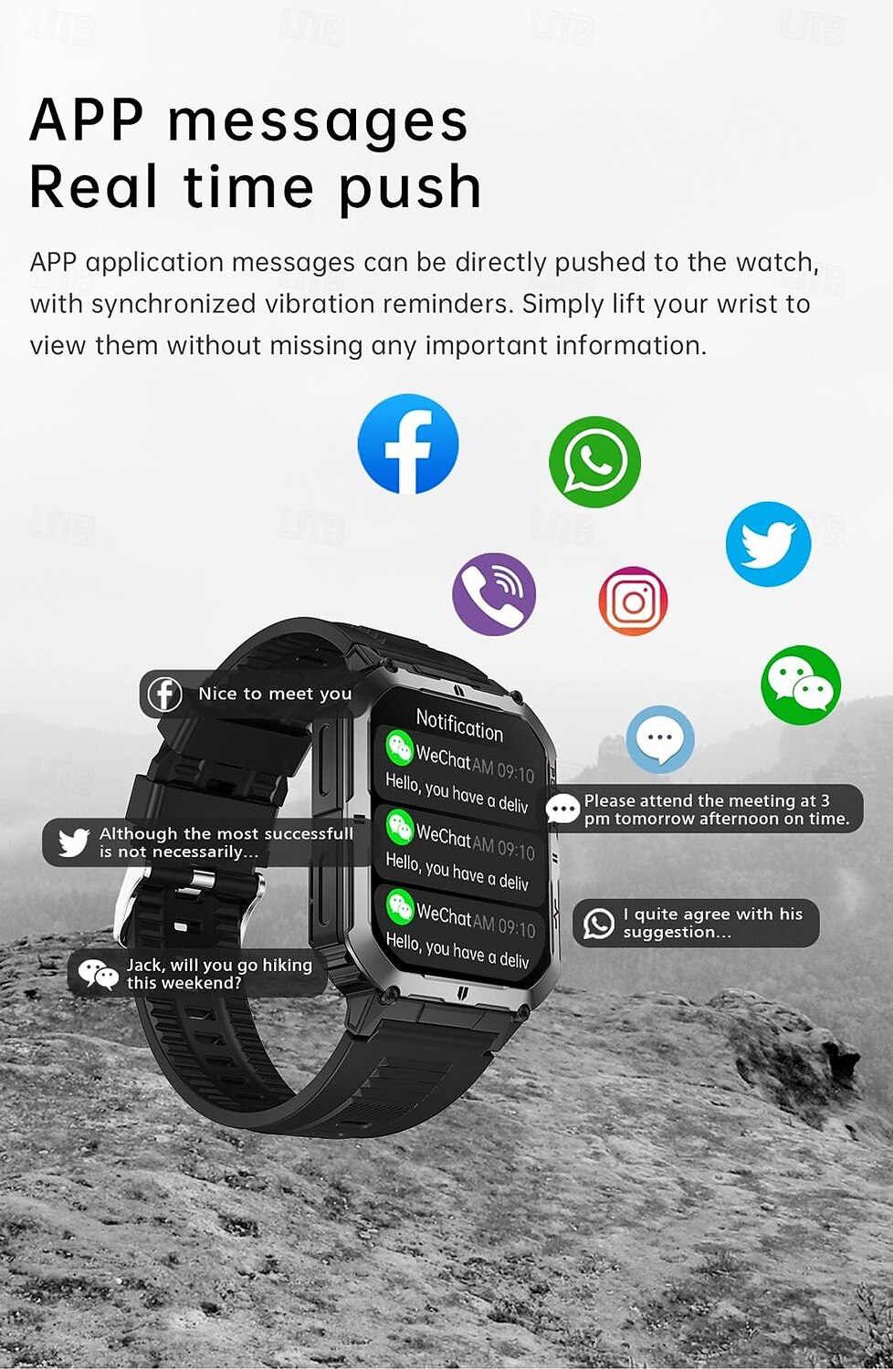 696 LW10 Smart Watch 2.6 inch Smart Band Fitness Bracelet Bluetooth ECG+PPG Pedometer Call Reminder Compatible with Android iOS Men Hands-Free Calls Message Reminder IP 67 42mm Watch Case 2025 - $71.99 –P9