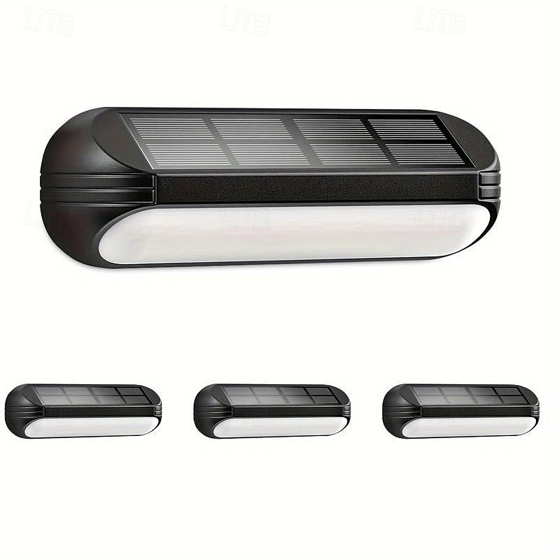Solar Outdoor Deck Lights, Upgraded RGB Solar Fence Lights with Color Changing & Warm White Mode, Waterproof LED Solar Powered Lights for Yard, Wall, Stairs, Pool and Step Decor 2025 - $25.99 –P9