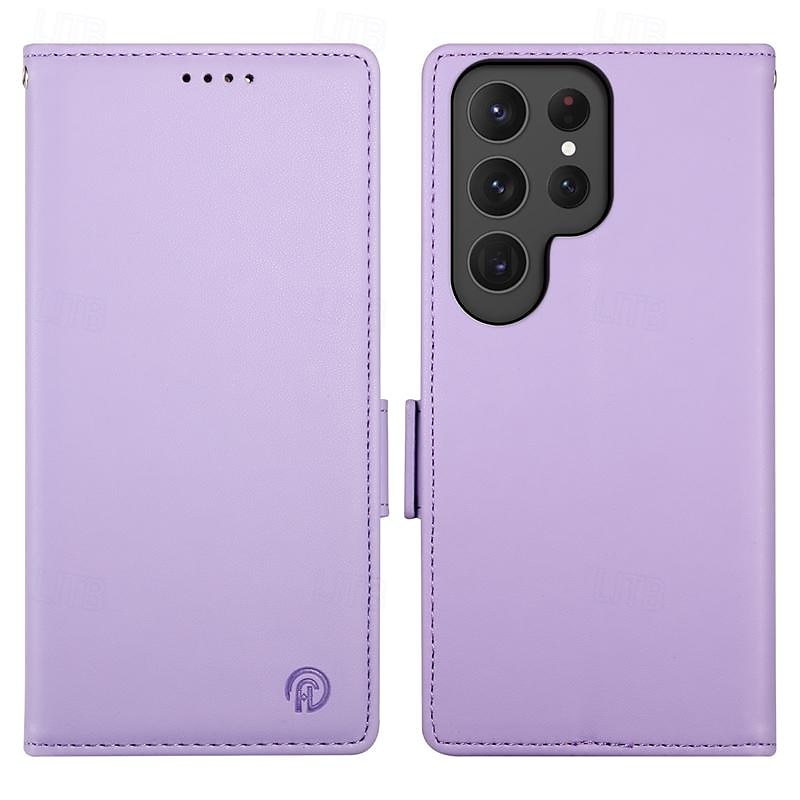 Etui na telefon do Samsung Galaxy A55 A35 A25 A15 5G A54 A34 A14 A73 A53 A33 A23 A13 A72 A52 A32 A22 A12 S25 Ultra tylna pokrywka z podstawka uchwytem magnetycznym slot na kartę retro TPU PU skóra 2025 - $18.99 –P7