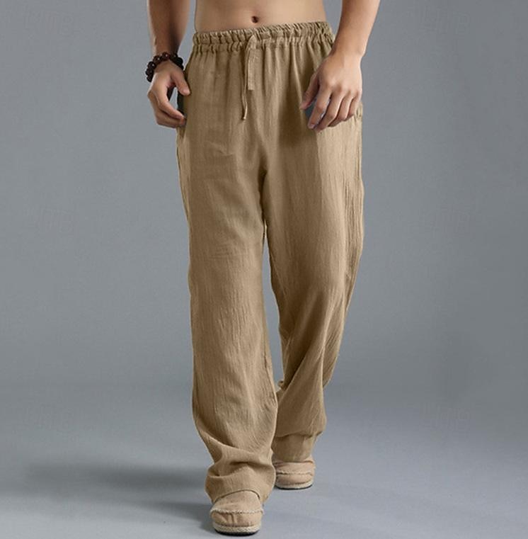 Medieval Renacimiento pantalones piratas Pirata Vikingo Color sólido Hombre Vikingo Pirata Víspera de Todos los Santos Carnaval Vacaciones Fiesta / Noche LARP Adulto Pantalones Primavera verano 2025 - $24.99 –P8