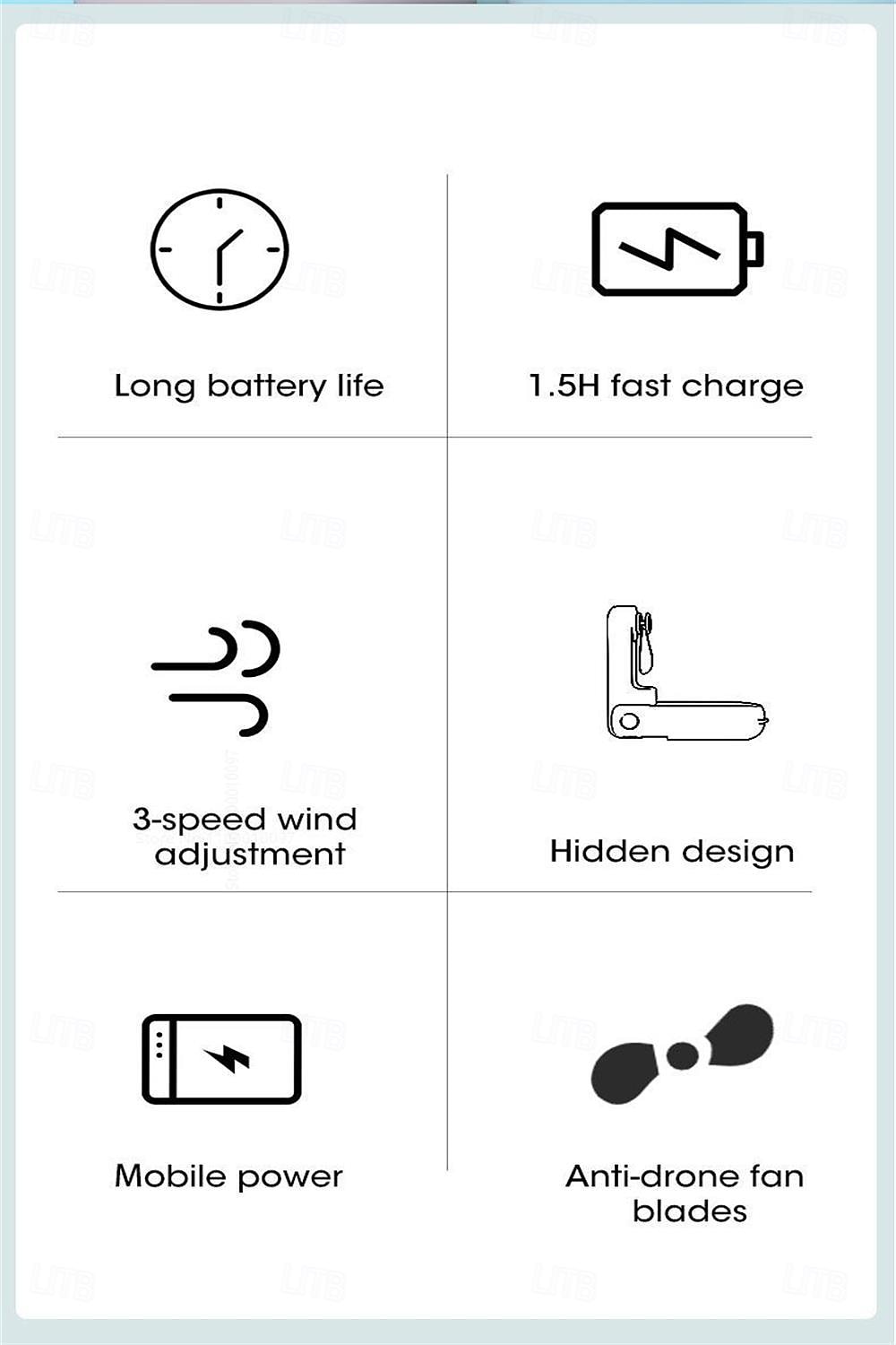 2025年 ミニポータブルファン: USB充電式、静かなハンドヘルド/デスクトップデザイン、オフィス/自宅用に折りたたみ可能、強力な3速、アウトドア旅行に最適、パワーバンクとしても使用可能、コンパクトなポケットサイズ  コレクション – $15.49 –P4