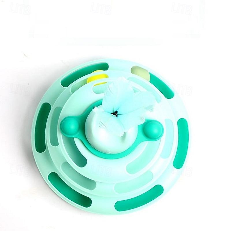 Balle Jouet à Plumes Jouet interactif Les tunnels Jouet de grincement avec Durable Automatique Exercice pour animaux de compagnie Relâcher la pression Dressage d'animaux pour Chat Intérieur Jeu de 2025 ? $15.49 –P8