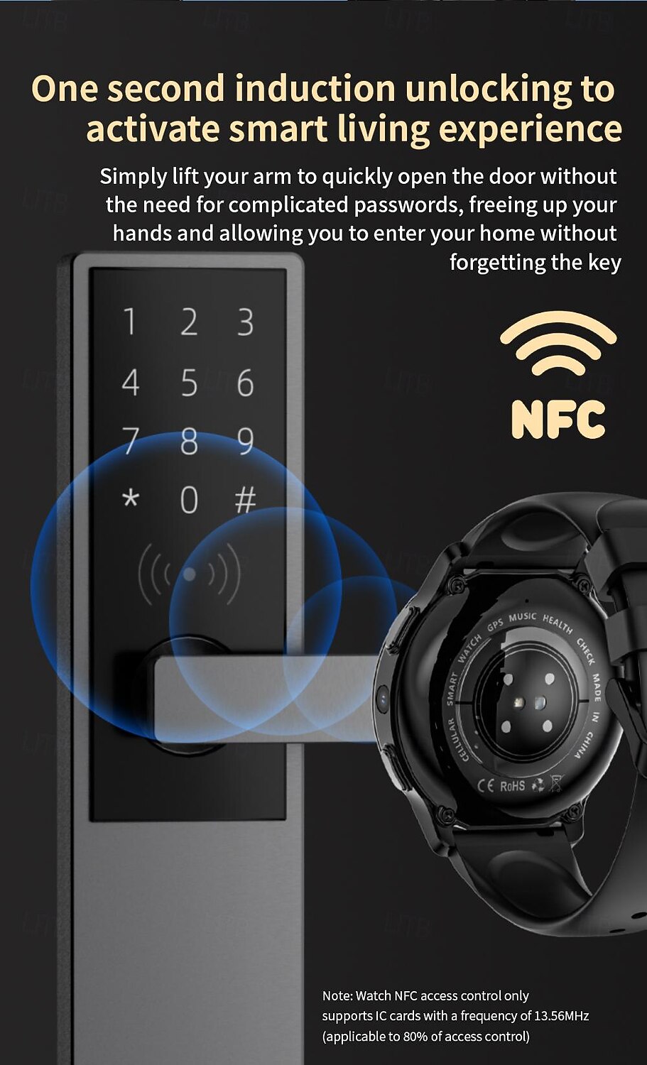 LOKMAT APPLLP 2 Умные часы 1.508 дюймовый Смарт-часы-телефон 3G 4G Bluetooth Педометр Напоминание о звонке Датчик для отслеживания сна Совместим с Ноль Женский Мужчины GPS 2025 - $121.99 –P10